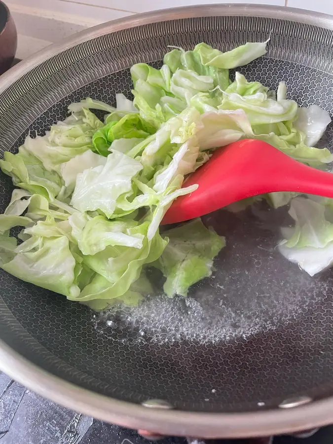 â— Water and oil method shredded cabbage! Crunchy! step 0