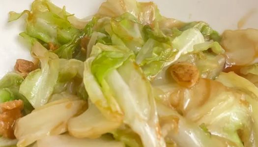 ❗ Water and oil method shredded cabbage! Crunchy!