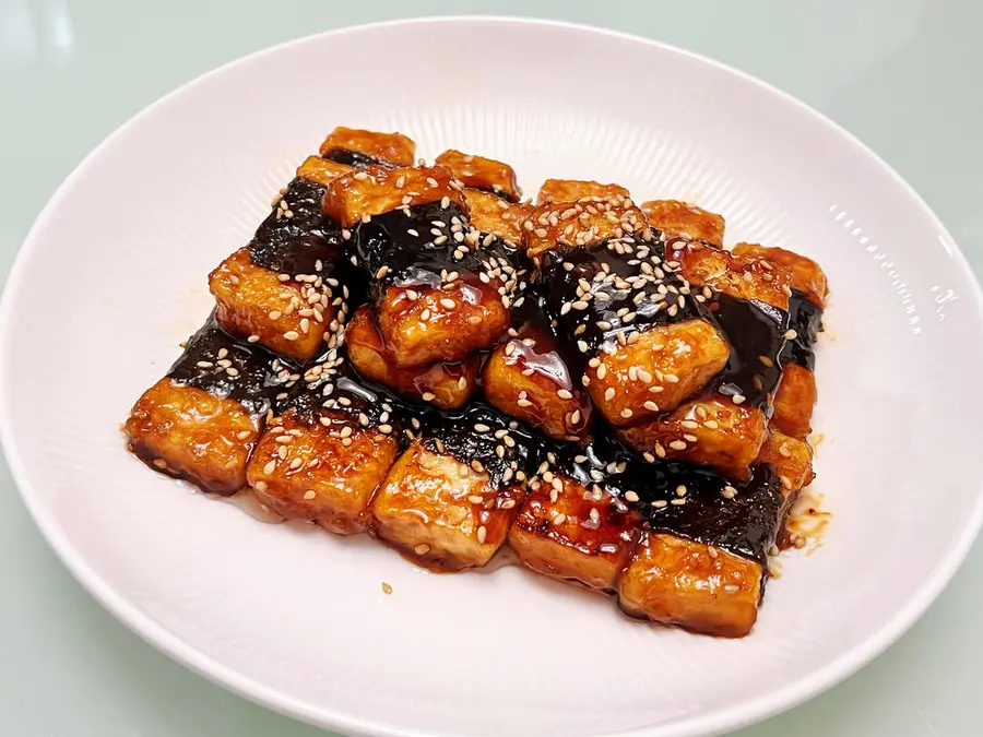 Teriyaki seaweed tofu (vegan) step 0