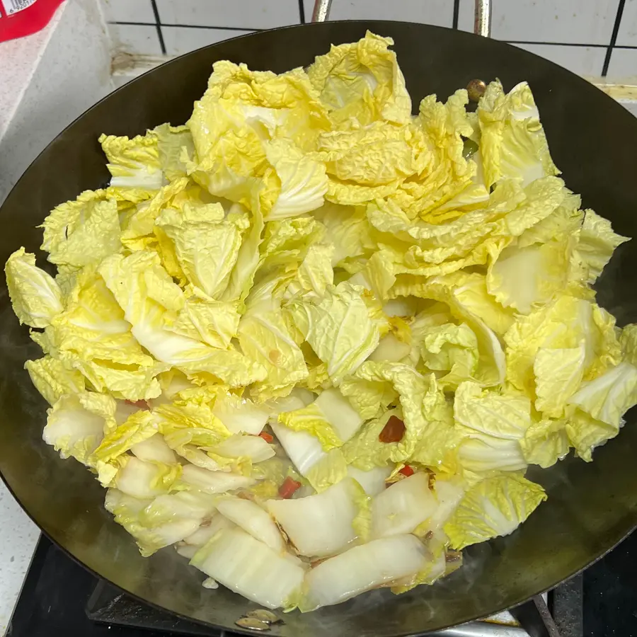 Disc of hot and sour baby cabbage (cabbage is also available) step 0