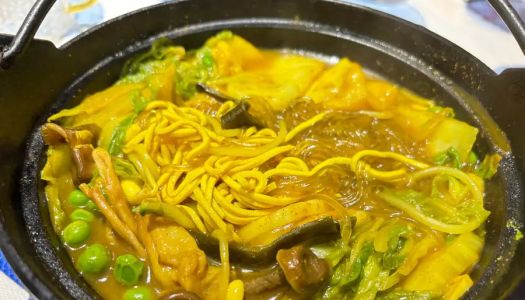 Vegan vegetarian casserole vermicelli