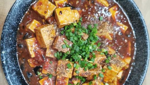 Vegan and no difficulty mapo tofu