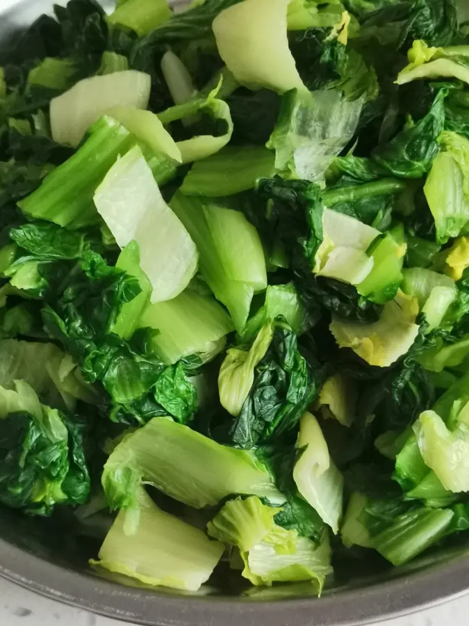 Vegetarian stir-fried cabbage step 0