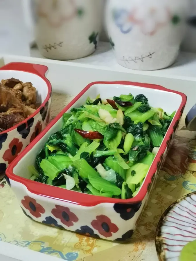 Vegetarian stir-fried cabbage step 0