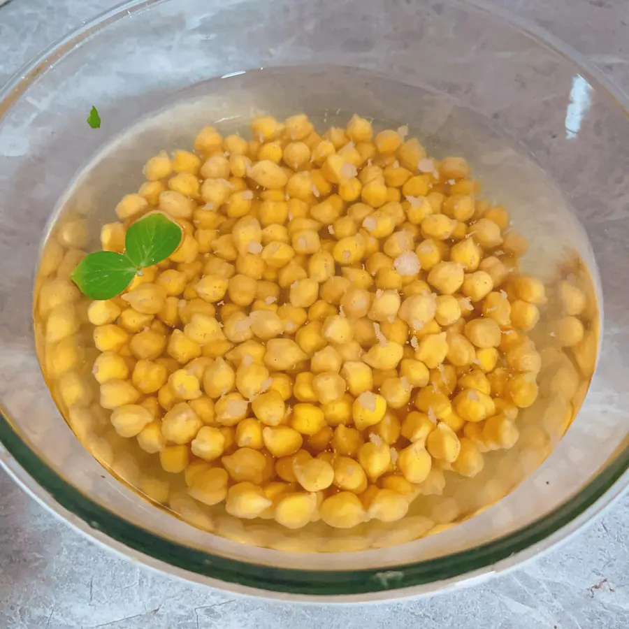 Low-fat vegan â€“ chickpea butter step 0