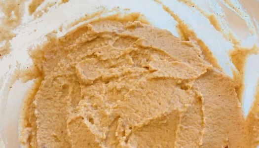 Low-fat vegan – chickpea butter