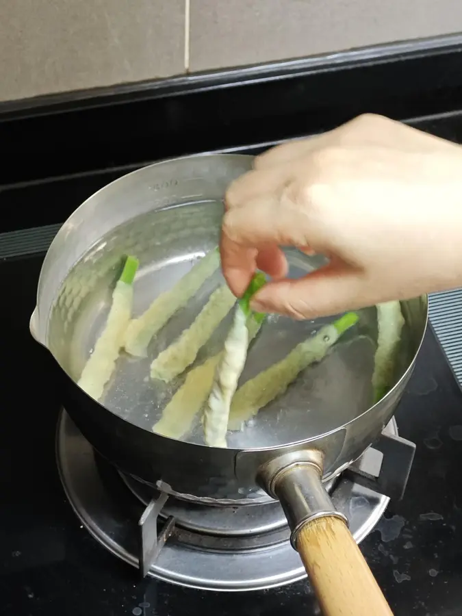 Vegetable dipping slices step 0