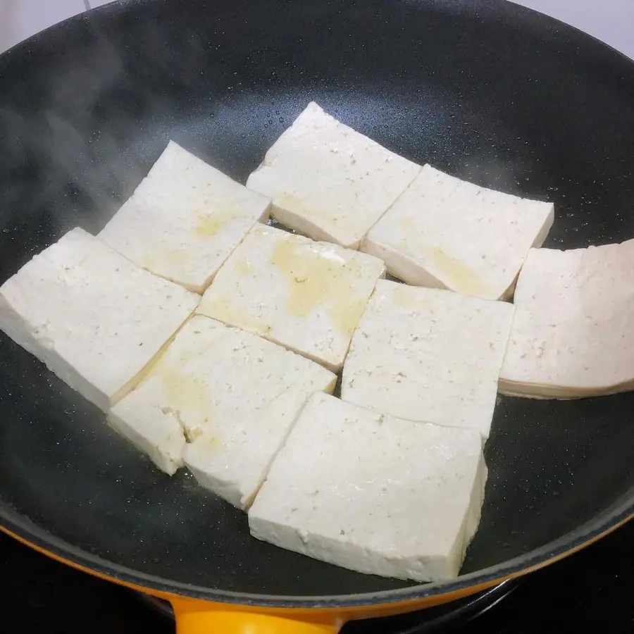 Crispy tofu that is fragrant to lick the plate step 0