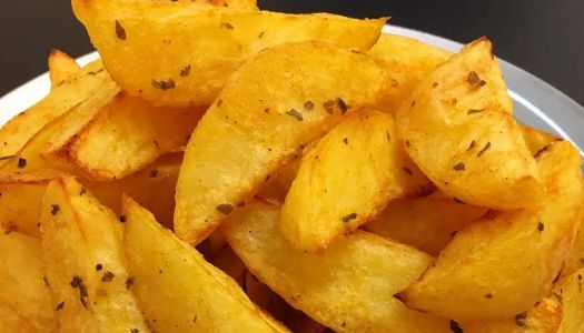 Baked potatoes, baked potato wedges