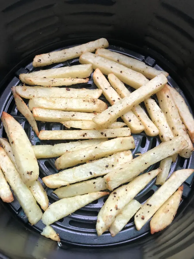 Air fryer fries (not frozen, not boiled, not overnight, the easiest in the whole network) step 0