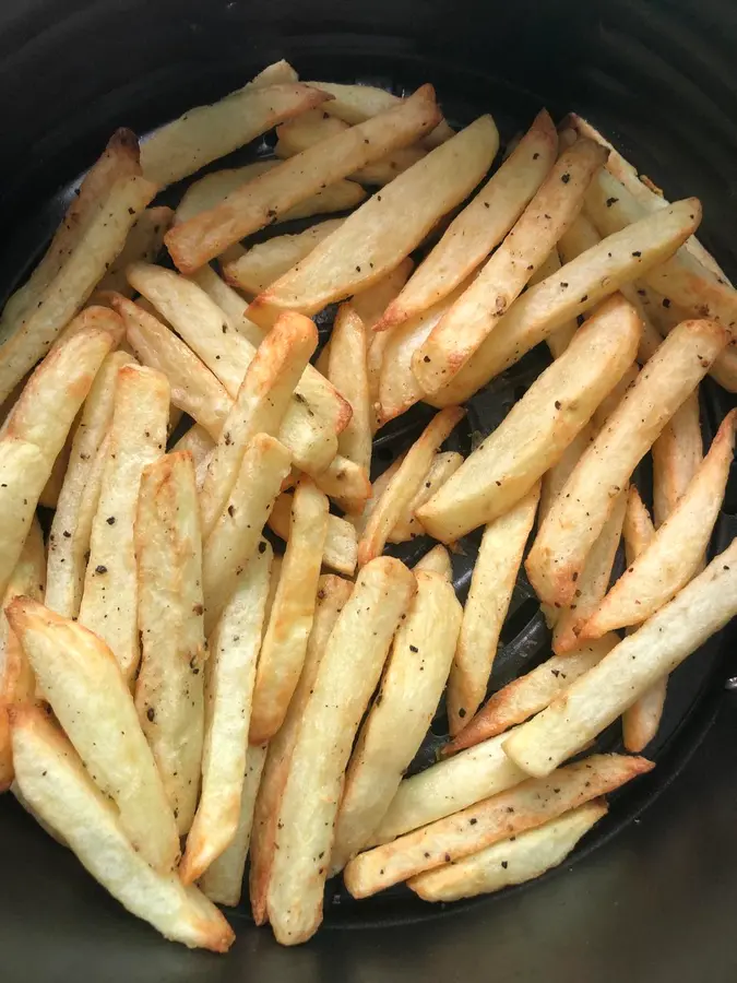 Air fryer fries (not frozen, not boiled, not overnight, the easiest in the whole network) step 0