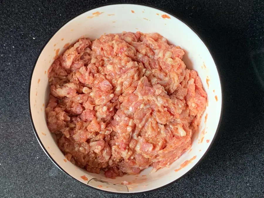 Oil-free air fryer eggplant meat rolls step 0