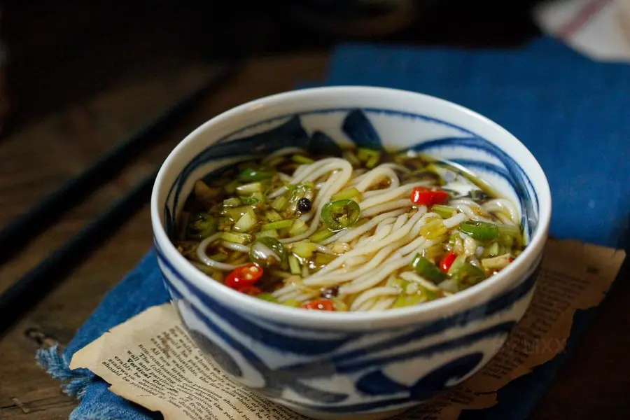 Kuaishou supper ~ a bowl of rice noodles step 0