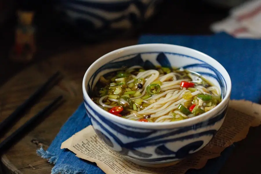 Kuaishou supper ~ a bowl of rice noodles