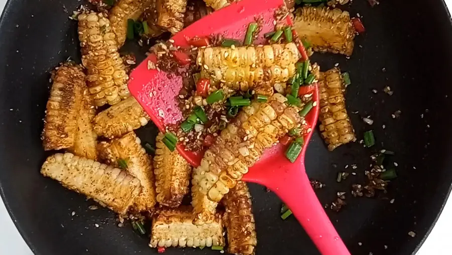  A popular snack! Late-night snacks|Salt and pepper corn step 0