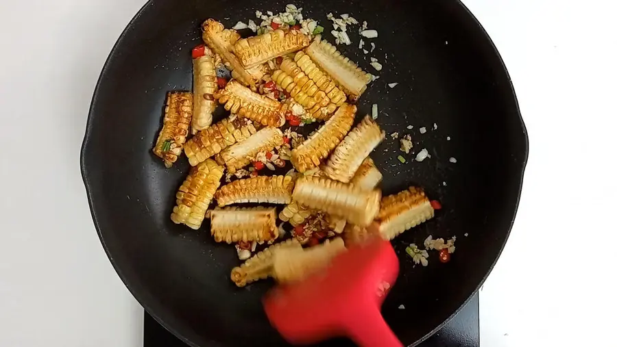  A popular snack! Late-night snacks|Salt and pepper corn step 0