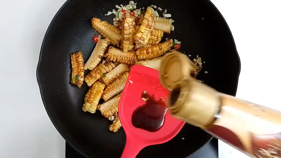  A popular snack! Late-night snacks|Salt and pepper corn step 0