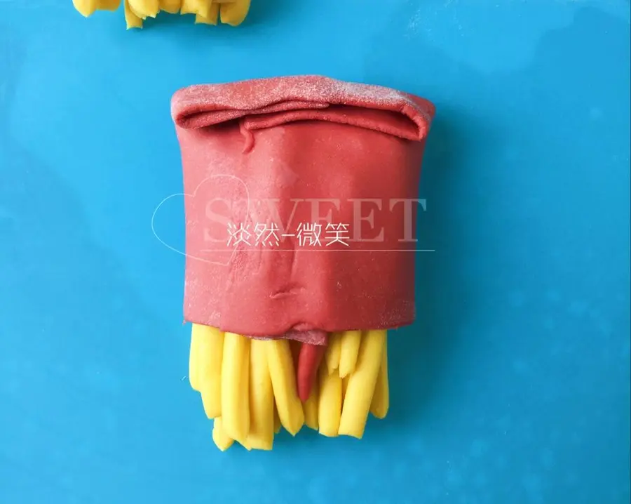 Healthy steamed fries step 0