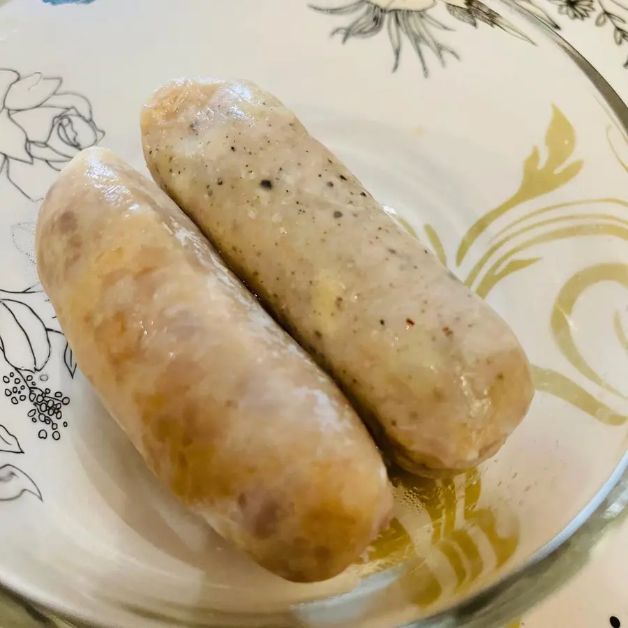 Midnight snack â¤ï¸ potato grilled sausage (air fryer version) step 0