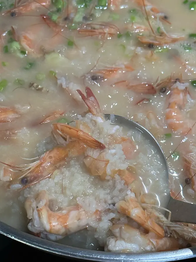 A must-have shrimp porridge for supper step 0