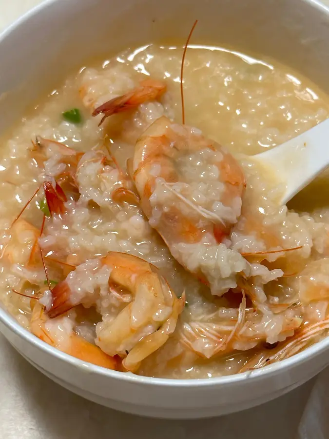 A must-have shrimp porridge for supper step 0