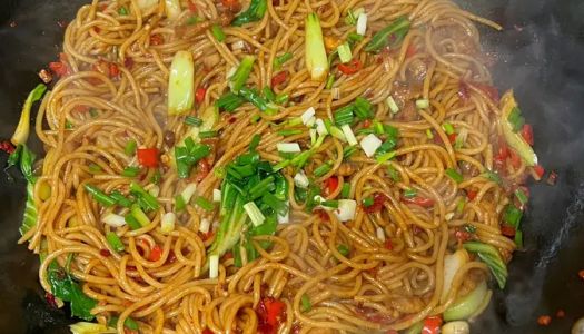 Jiangxi fried rice noodles, learn to be able to go out of the stall, it's so delicious