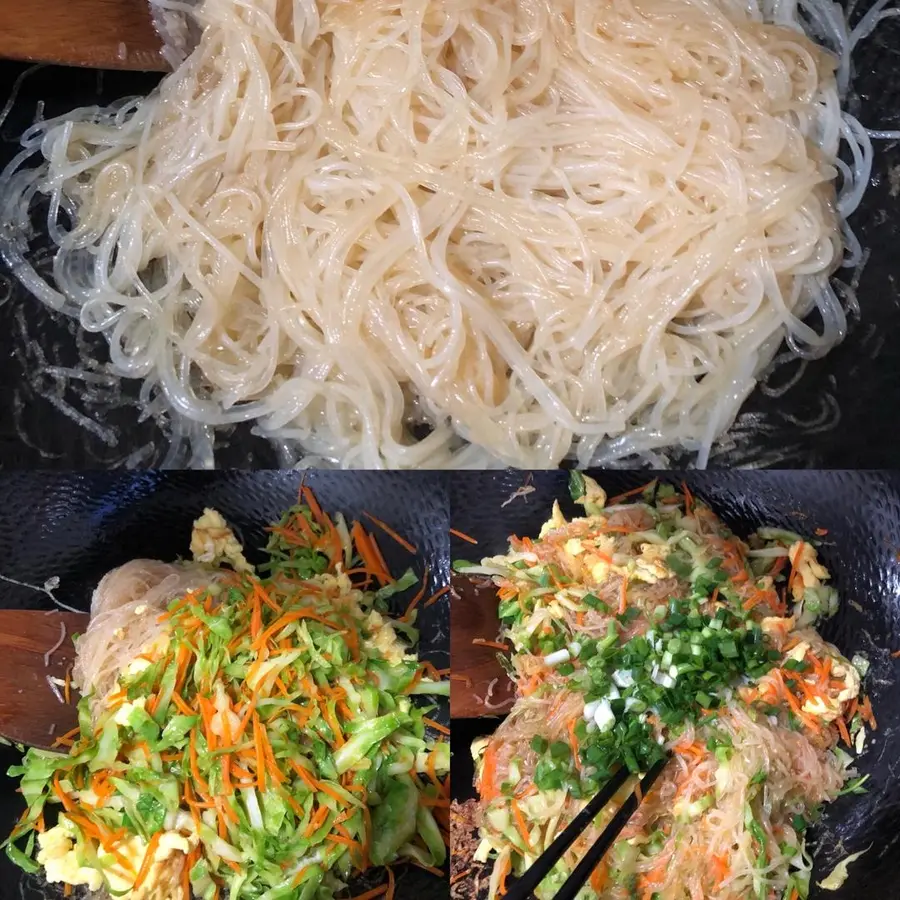 Home-style fried Longkou vermicelli lunch, home-cooked home-cooked home-cooked food, fast food in 15 minutes step 0