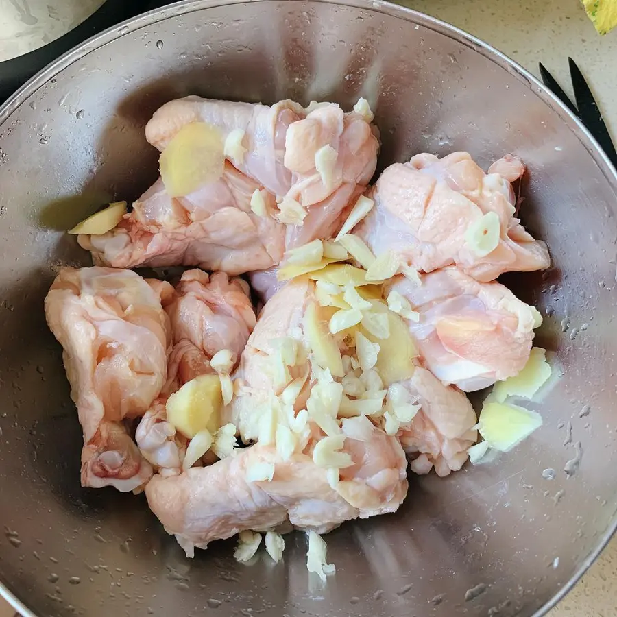 Fragrant garlic fried chicken wings (air fryer version) step 0