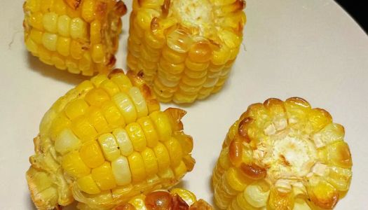 Late-night snack: Creamy roasted corn 