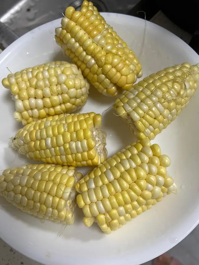 Super simple air fryer roast corn for supper step 0