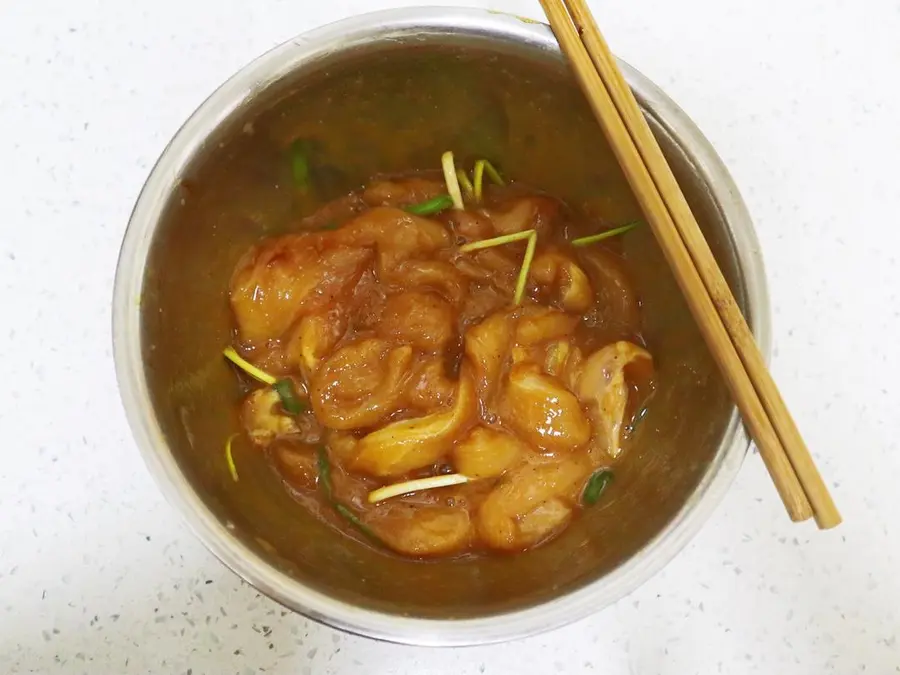 Simple and easy to learn, often fried chicken fillet â¤ï¸ at home for a snack! !ï¸ step 0