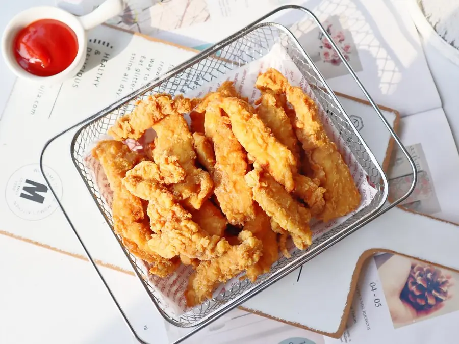 Simple and easy to learn, often fried chicken fillet â¤ï¸ at home for a snack! !ï¸ step 0