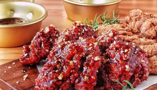 Korean fried chicken|Sweet, spicy and crispy are so delicious