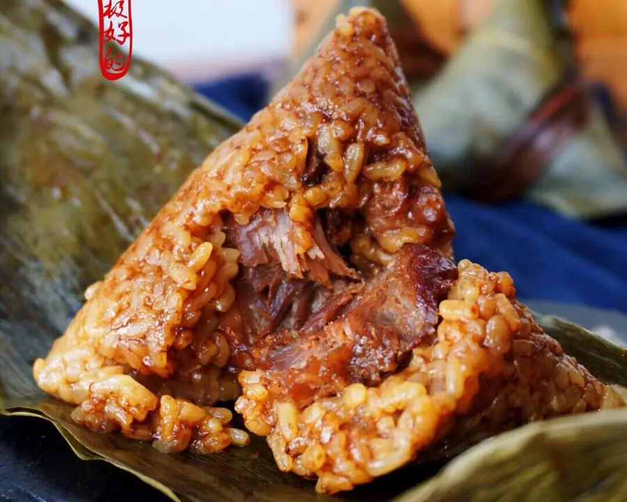 Zongzi (pork salted rice dumplings)