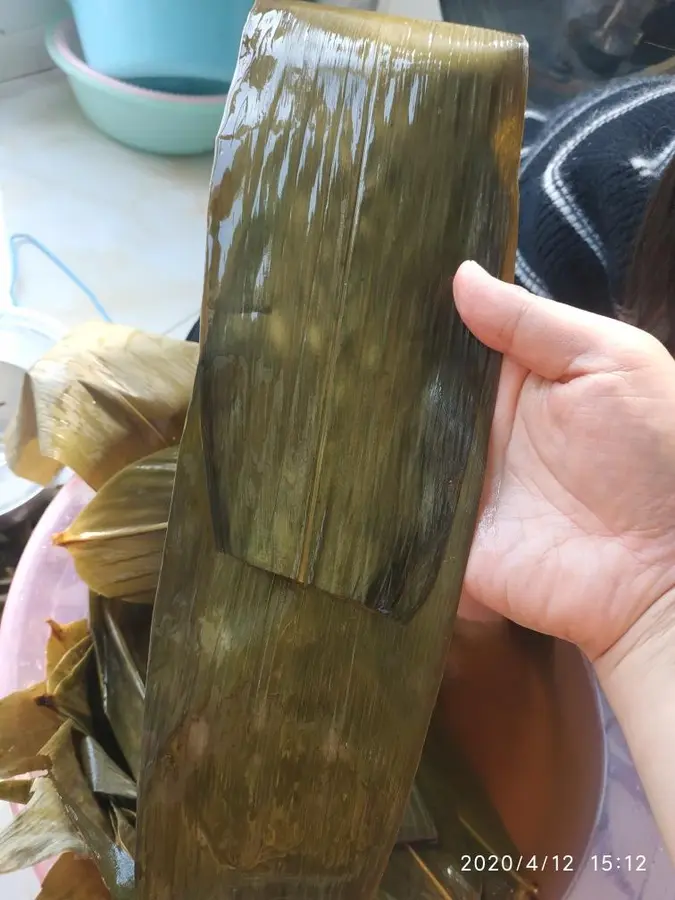 Rice dumplings that must be wrapped every year step 0