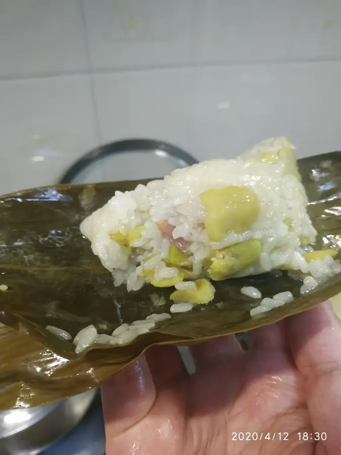 Rice dumplings that must be wrapped every year step 0