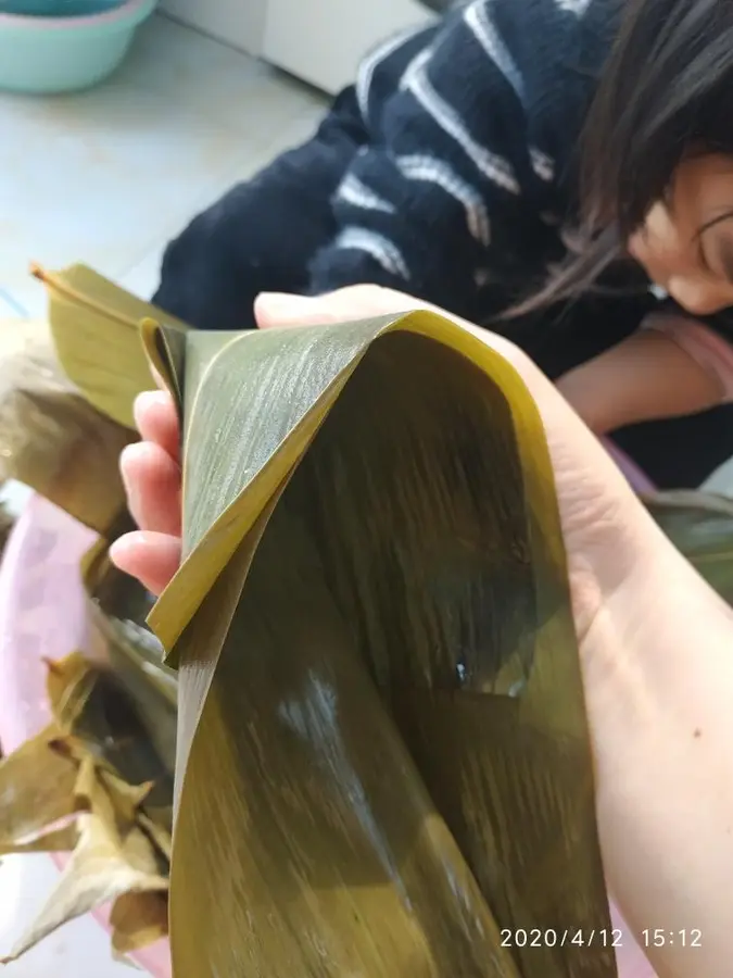 Rice dumplings that must be wrapped every year step 0