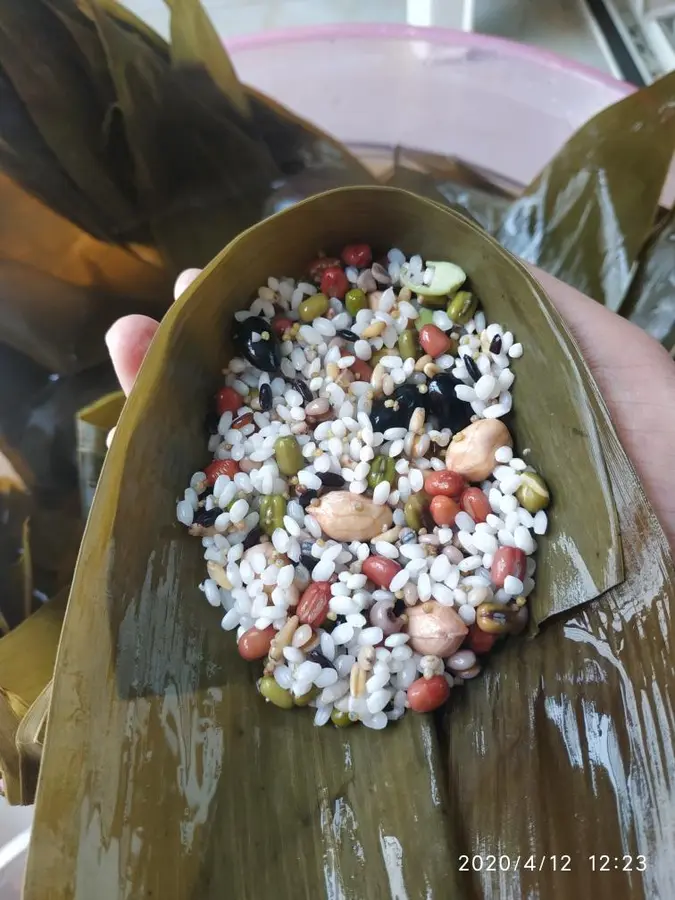 Rice dumplings that must be wrapped every year