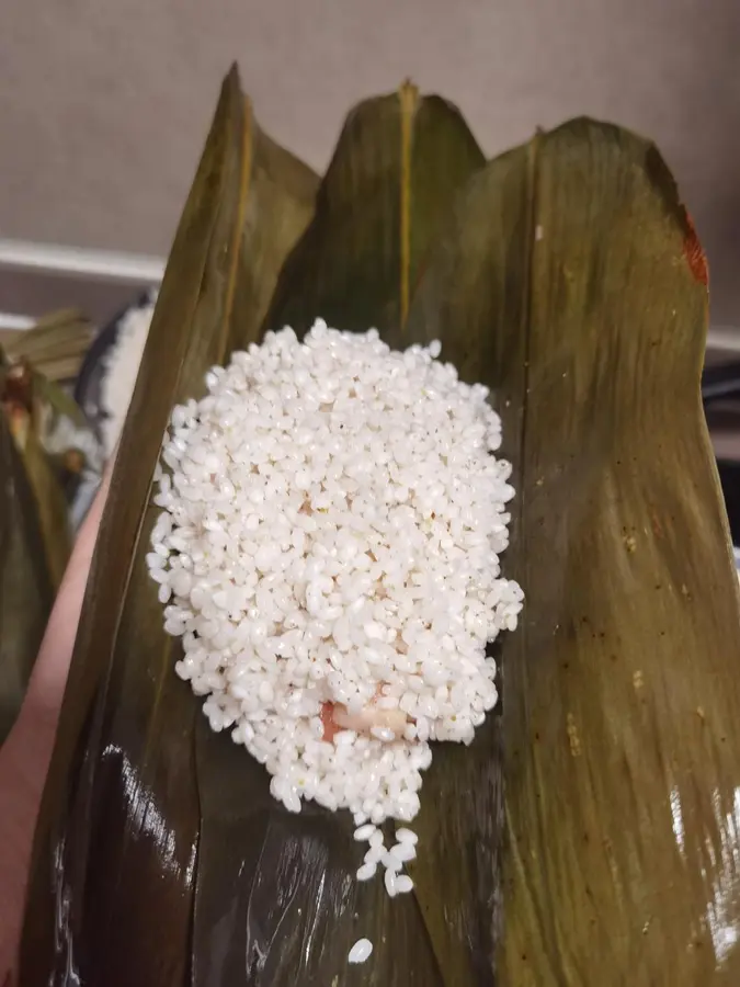 It's an annual zongzi making activity step 0