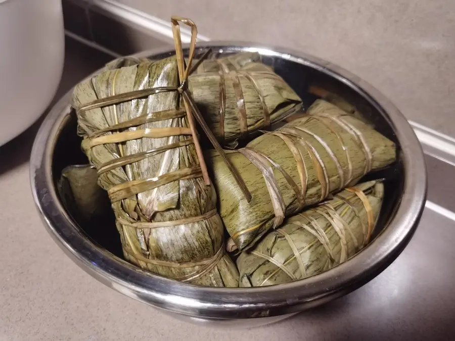 It's an annual zongzi making activity step 0