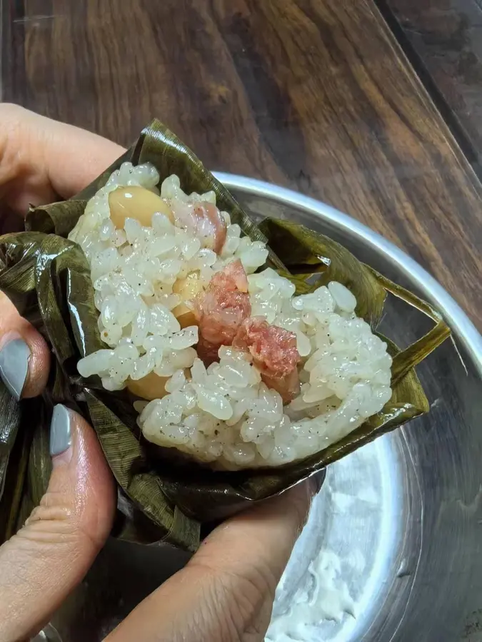 It's an annual zongzi making activity step 0