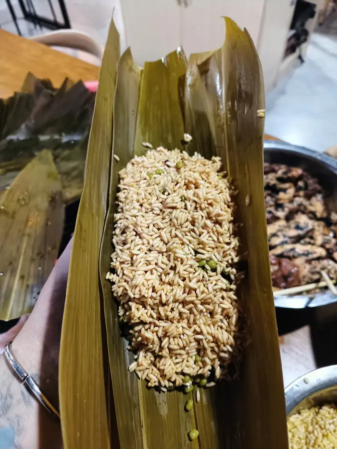 The taste of Guangxi zongzi  home step 0