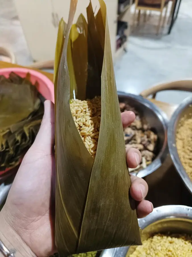 The taste of Guangxi zongzi  home step 0