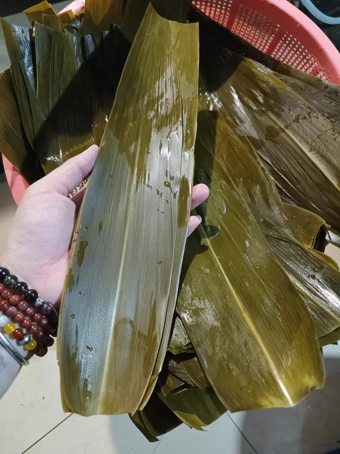 The taste of Guangxi zongzi  home step 0