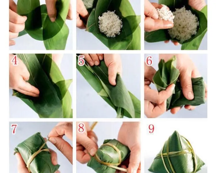 Learn to make zongzi step 0