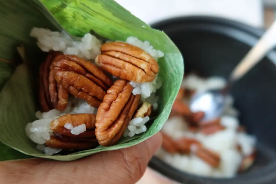 Kuaishou delicious pecan dumplings step 0