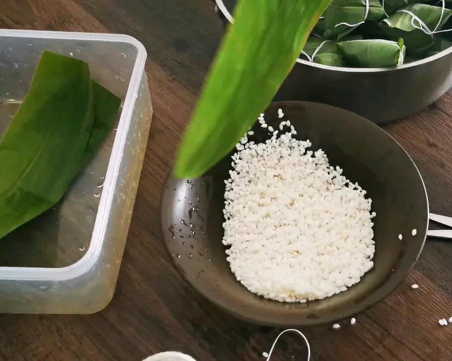 Teach you how to make zongzi step 0