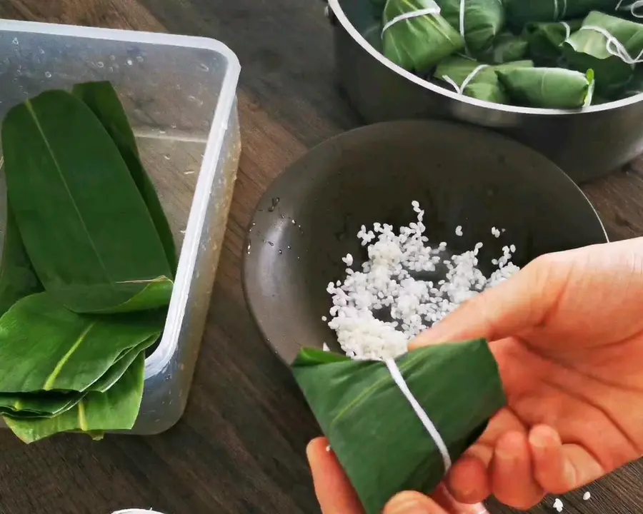 Teach you how to make zongzi step 0