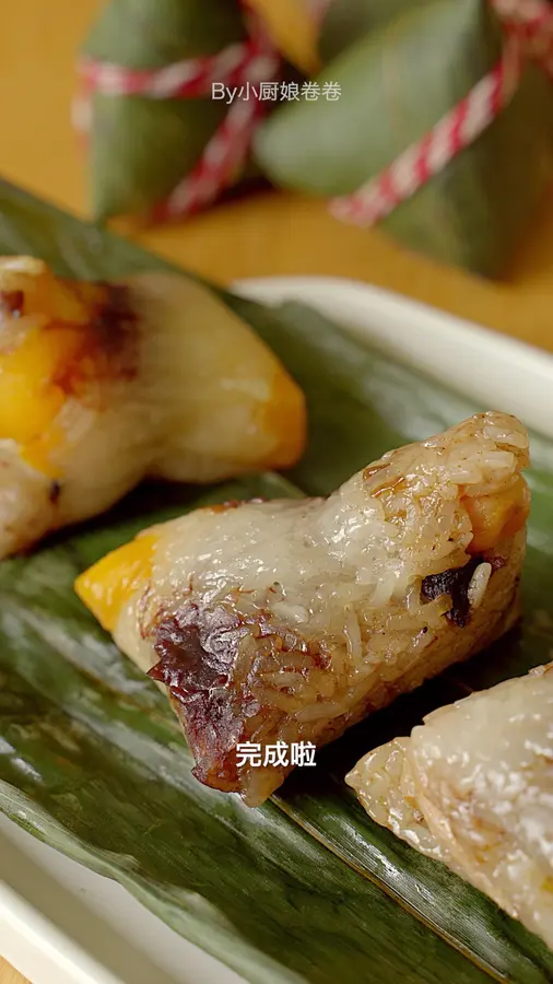 Chaoshan double pin zongzi|half sweet and half salty step 0