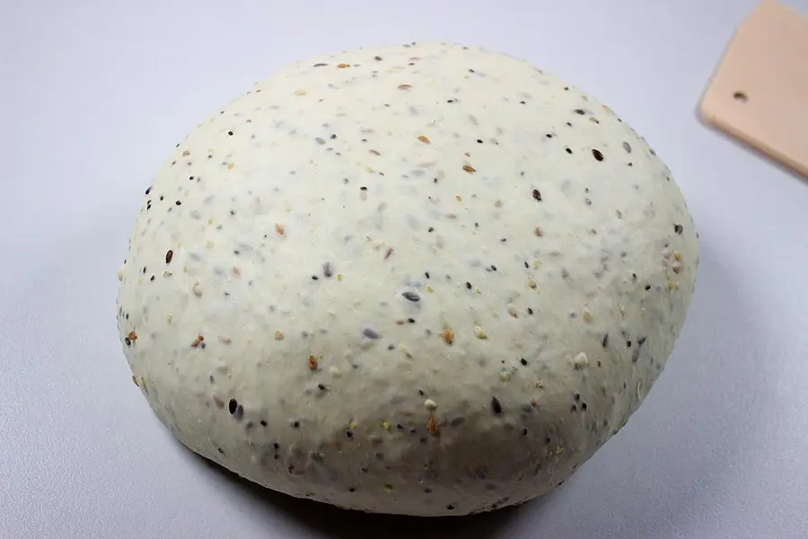 A variety of seed grains bagels  step 0